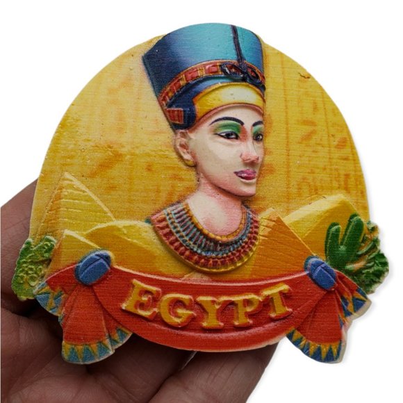 Pharaoh Egypt Fridge Magnet Travel Souvenir Tourist Sight Refrigerator Decor 3D‎ - Picture 3 of 5